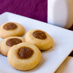 Biscoff Thumbprint Cookies