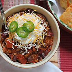 Chocolate Stout Chili