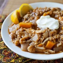 Chicken and Butternut Squash Stew