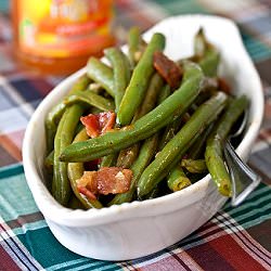 Apricot Glazed Green Beans
