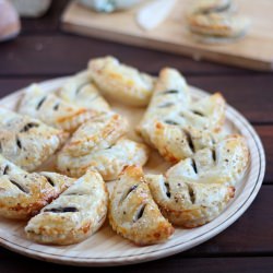 Mushroom and Blue Cheese Pies