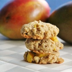 Mango Spiced Oatmeal Cookies