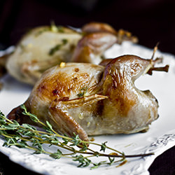 Quail with Oranges
