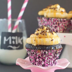 Chocolate Caramel Cupcakes