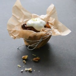 Healthy Carrot Cupcakes