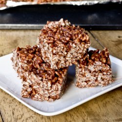 No-Bake Rice Krispie Toffee Fudge