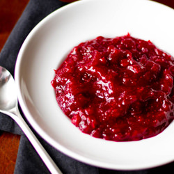 Ginger Orange Cranberry Sauce