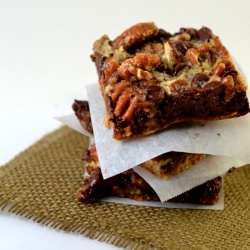 Chocolate Pecan Pie Bars