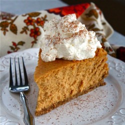 Pumpkin Goat Cheese Cheesecake