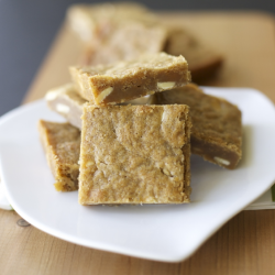 White Chocolate Blondies