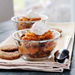 Sweet Potato Ginger Snap Trifle