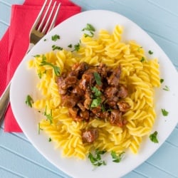 Pasta with Dark Beer Sauce