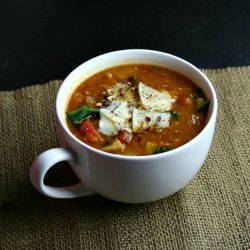 Lentil and Roasted Vegetable Soup