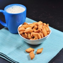 Shankarpali/ Sweet Fried Cookies