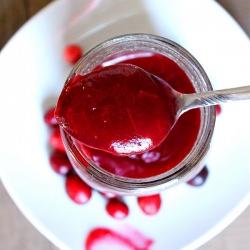 Cranberry Apple Syrup
