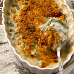 Cheddar Green Bean Casserole