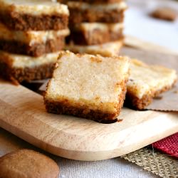 Eggnog Cream Cheese Bars