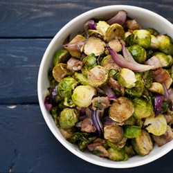 Balsamic Glazed Brussels Sprouts