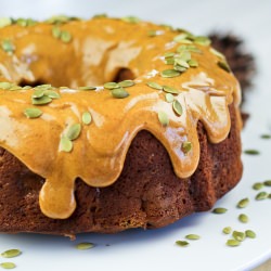 Healthy Pumpkin and Apple Bundt