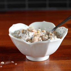 Grated Apple and Yoghurt Breakast