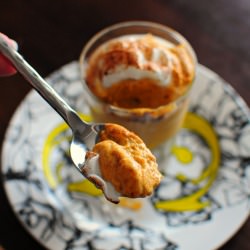 Skinny Pumpkin Pie for One