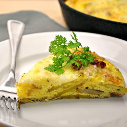 Potato, Bacon, and Jack Frittata