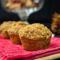 Chocolate, Pear and Apple Muffins