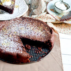Flour-less Chocolate Cake