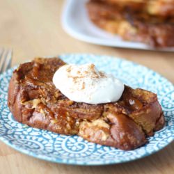 Pumpkin Stuffed French Toast