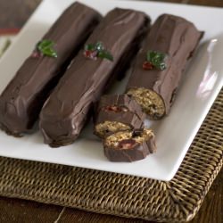 Christmas Whiskey Logs