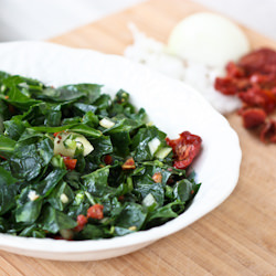 Raw Collard Greens Salad