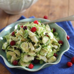 Chopped Brussels Sprouts Salad