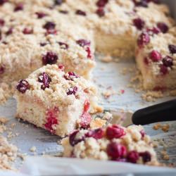 Cranberry-Apple Crumb Cake