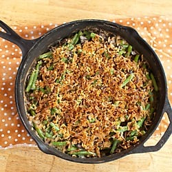 Healthy Green Bean Casserole
