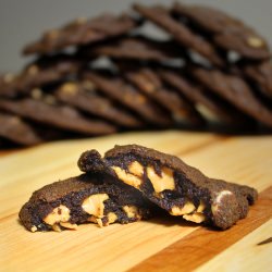 Chocolate Cookies with PB Chips