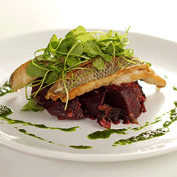 White Fish, Lentils & Salsa Verde
