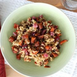Roasted Sweet Potato & Quinoa Salad