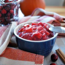 Cranberry Persimmon Chutney