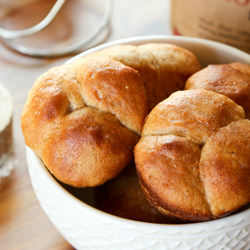 Half & Half Pull-Apart Rolls