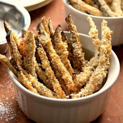 Oven-Baked Eggplant Fries