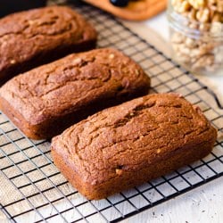 Pumpkin Banana Nut Bread