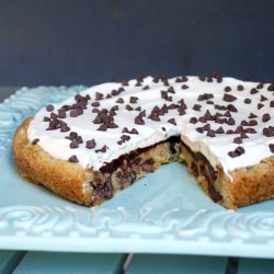 Chocolate Chip Cookie & Cream Tart