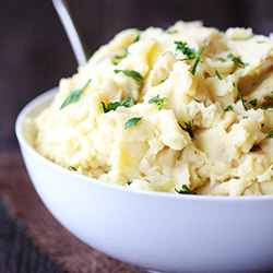 Hummus Mashed Potatoes