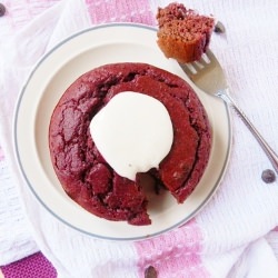 Red Velvet Buckwheat Bake