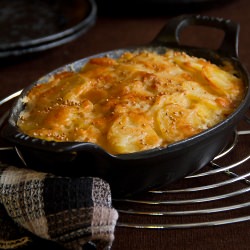 Scalloped Potatoes au Gratin
