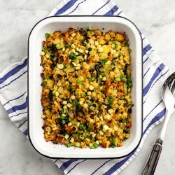 Poblano Cornbread Stuffing