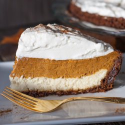 Pumpkin Cheesecake Pie