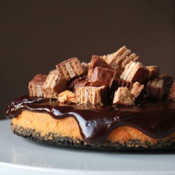 PB Cheesecake with Oreo Crust