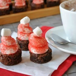 Hot Cocoa Brownies