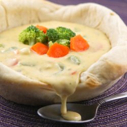 Cheesy Vegetable Soup